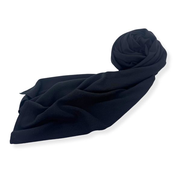 100% Pure Cashmere Travel Wrap, Shawl, Scarf & Blanket Black, Storage Bag +😏
